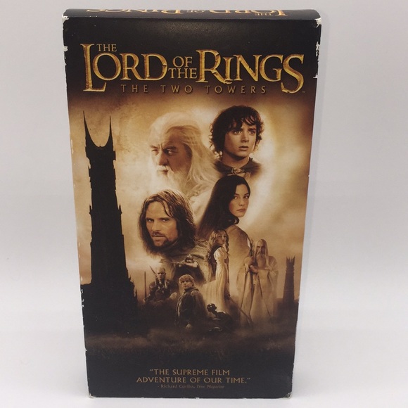 The Lord Of The Rings The Two Towers VHS Video - Picture 1 of 9